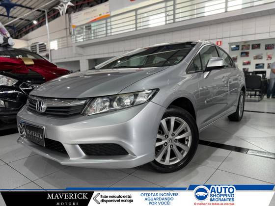 HONDA CIVIC 1.8 LXS 16V FLEX 4P AUTOMÁTICO